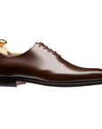 Alex Dark Brown Calf Leather Oxford Shoes SHOES Crockett & Jones
