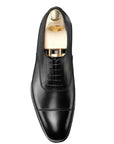 Crockett & Jones - Audley Black Hand Grade Oxford Shoes SHOES Crockett & Jones