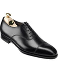 Crockett & Jones - Audley Black Hand Grade Oxford Shoes SHOES Crockett & Jones