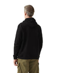 Belstaff - Black Jersey Cotton Full Zip Hoodie SWEATS Belstaff