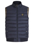 Belstaff - Dark Ink Down-Filled Circuit Gilet BLOUSONS Belstaff