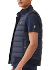 Belstaff - Dark Ink Down-Filled Circuit Gilet BLOUSONS Belstaff