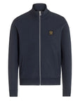 Belstaff - Dark Navy Zip Through Cotton Sweatshirt SWEATS Belstaff
