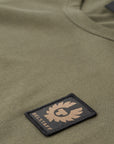 Belstaff - True Olive Long Sleeved Jersey Cotton T-Shirt TEE SHIRTS Belstaff