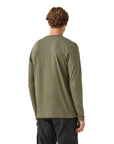 Belstaff - True Olive Long Sleeved Jersey Cotton T-Shirt TEE SHIRTS Belstaff