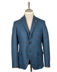 Belvest - Blue Windowpane Check "Jacket in the Box" JACKETS Belvest