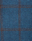 Belvest - Blue Windowpane Check "Jacket in the Box" JACKETS Belvest