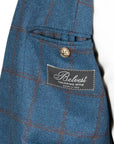 Belvest - Blue Windowpane Check "Jacket in the Box" JACKETS Belvest