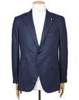 Belvest - Navy "Natural Soft" Silk & Wool Jacket JACKETS Belvest