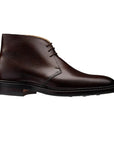 Crockett & Jones - Brecon Dark Brown Country Grain Boots SHOES Crockett & Jones