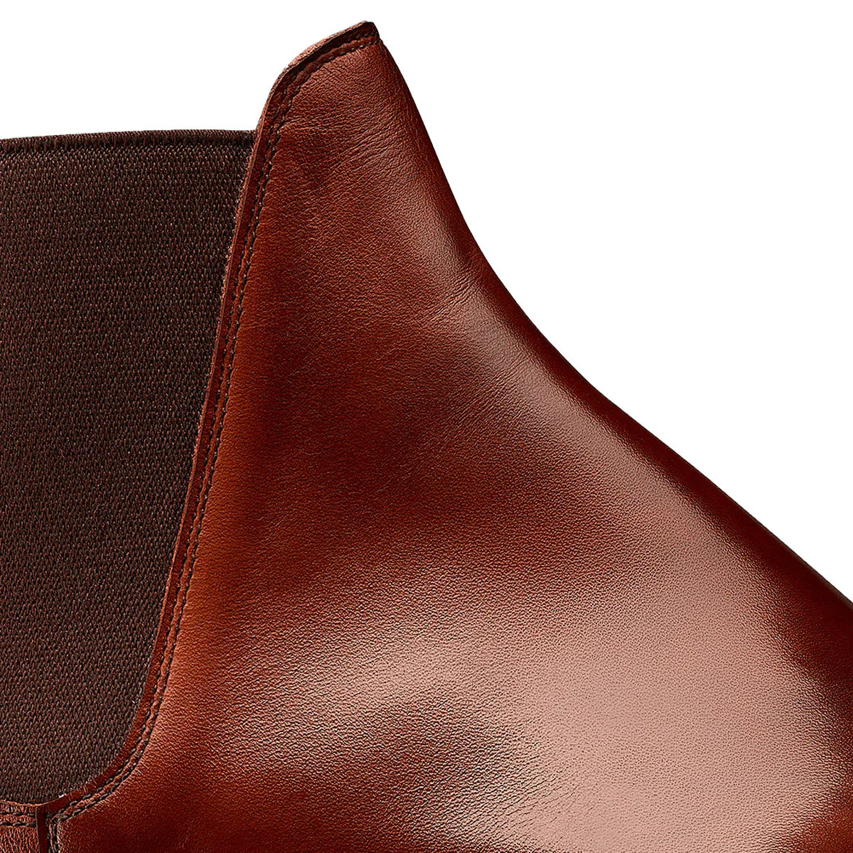 Crockett & Jones - Chelsea 8 Chestnut Calf Leather Boots SHOES Crockett & Jones