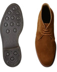 Crockett & Jones - Snuff Chiltern Suede Chukka Boots SHOES Crockett & Jones