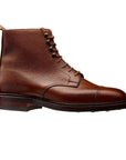 Crockett & Jones - Tan Coniston Country Grain Boots SHOES Crockett & Jones