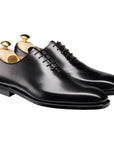 Crockett & Jones - Alex Black Calf Leather Oxford Shoes SHOES Crockett & Jones