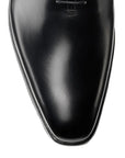 Crockett & Jones - Alex Black Calf Leather Oxford Shoes SHOES Crockett & Jones
