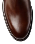 Crockett & Jones - Chelsea 5 Dark Brown Calf Leather Boots SHOES Crockett & Jones