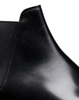 Crockett & Jones - Chelsea 8 Black Calf Leather Boots SHOES Crockett & Jones