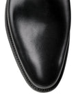 Crockett & Jones - Chelsea 8 Black Calf Leather Boots SHOES Crockett & Jones