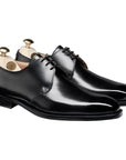 Crockett & Jones - Highbury Black Calf Derby Shoes SHOES Crockett & Jones
