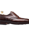 Crockett & Jones - Pembroke Dark Brown Scotch Grain Shoes SHOES Crockett & Jones
