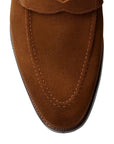 Crockett & Jones - Sydney Snuff Suede Loafers SHOES Crockett & Jones