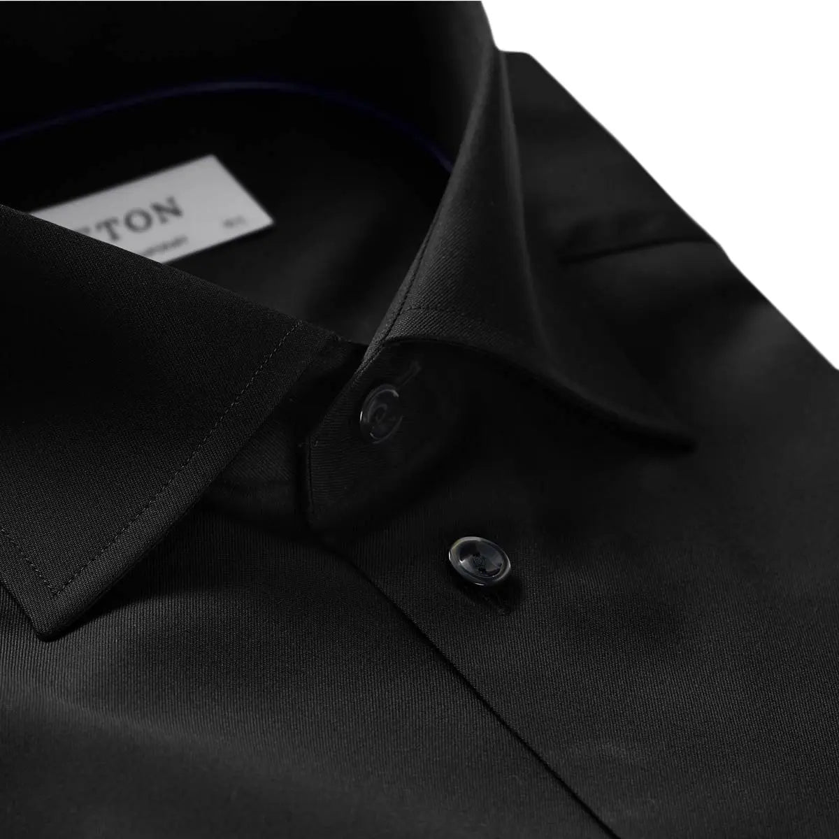 Eton - Black Signature Twill Contemporary Fit Shirt L/S SHIRTS Eton