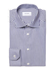 Eton - Dark Blue Bengal Stripe Contemporary Fit Shirt L/S SHIRTS Eton