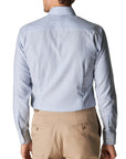 Eton - Light Blue Bengal Stripe Oxford Slim Fit Shirt L/S SHIRTS Eton