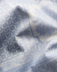 Eton - Light Blue Patchwork Contemporary Fit Twill Shirt L/S SHIRTS Eton