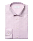 Eton - Pink Checked Signature Twill Slim Fit Shirt L/S SHIRTS Eton