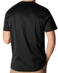 Eton - Black Filo di Scozia Slim Fit T-shirt TEE SHIRTS Eton