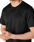 Eton - Black Filo di Scozia Slim Fit T-shirt TEE SHIRTS Eton