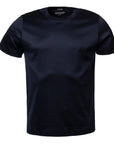 Eton - Navy Blue Filo di Scozia T-shirt TEE SHIRTS Eton