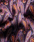 Eton - Purple Paisley Print Signature Twill Shirt L/S SHIRTS Eton