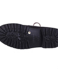 Fracap - Black Leather M120 Handmade Fur Lined Boots SHOES Fracap