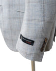 Robert Old - Ice Blue Loro Piana Wool, Silk, & Linen Jacket JACKETS Robert Old