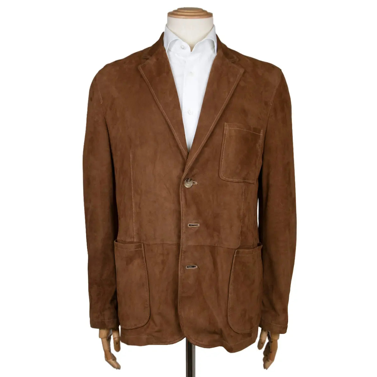 Brown Suede Blazer Outfit Brown Leather Sport Coat Mens Faux Suede