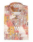 Robert Old - Supraluxe Print Swiss Cotton Long Sleeve Shirt L/S SHIRTS Robert Old