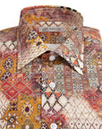 Robert Old - Supraluxe Print Swiss Cotton Long Sleeve Shirt L/S SHIRTS Robert Old
