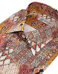 Robert Old - Supraluxe Print Swiss Cotton Long Sleeve Shirt L/S SHIRTS Robert Old