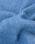 Moorer - China Blue ‘Frankie’ Vanisé Knit Crew Neck Sweater KNITWEAR MooRER
