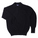 Robert Old - The Oban 3 button long sleeve Cashmere Polo Sweater - Black
