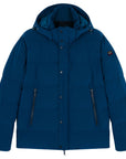 Paul & Shark - Aqua 4X4 Stretch Save the Sea Down Coat BLOUSONS Paul & Shark