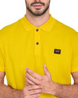 Paul & Shark - Yellow Organic Cotton Logo Polo Shirt S/S POLOS Paul & Shark