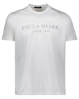 Paul & Shark - White Heritage Printed Organic Cotton T-Shirt TEE SHIRTS Paul & Shark