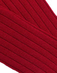 Robert Old - Granata Red Ribbed Wool Socks SOCKS Robert Old