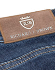 Richard J Brown - Dark Blue Wash Denim 'Milano' Regular Fit Jeans JEANS Richard J Brown
