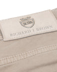 Richard J Brown - Stone Cashmere Denim 'Milano' Regular Fit Jeans JEANS Richard J Brown