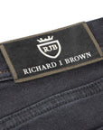 Richard J Brown - Washed Black Denim 'Tokyo' Slim Fit Jeans JEANS Richard J Brown