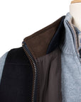 Robert Old - Navy 100% Cashmere Lightweight Padded Gilet BLOUSONS Robert Old